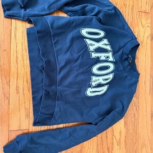 Oxford Navy Blue Sweatshirt